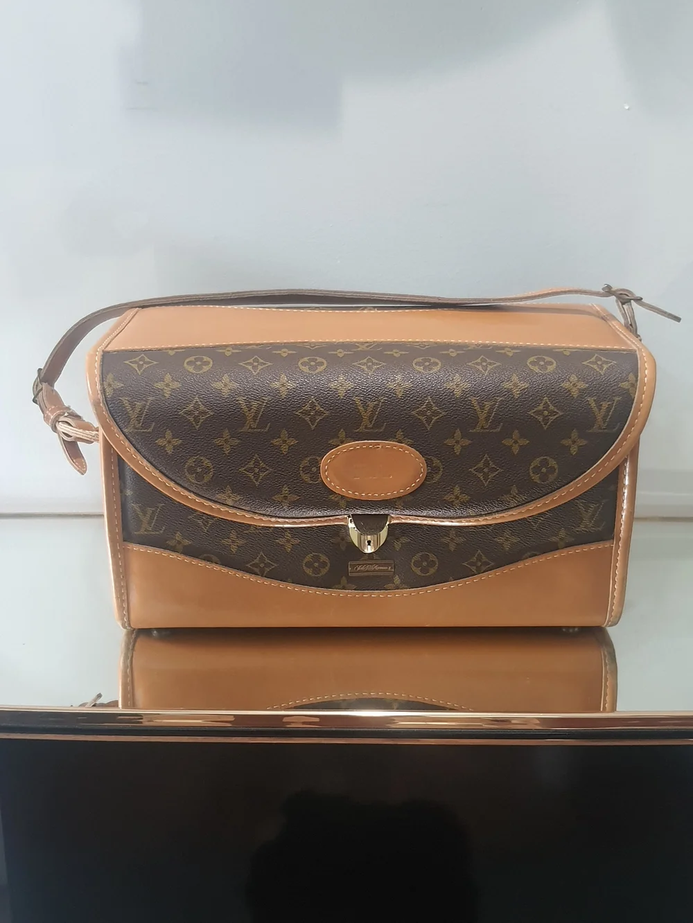 Louis Vuitton Brown Monogram French Company Train Case